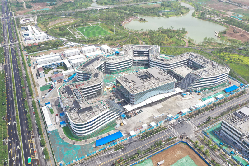天空之眼瞰祖国——雄安新区启动区标志性工程巡礼