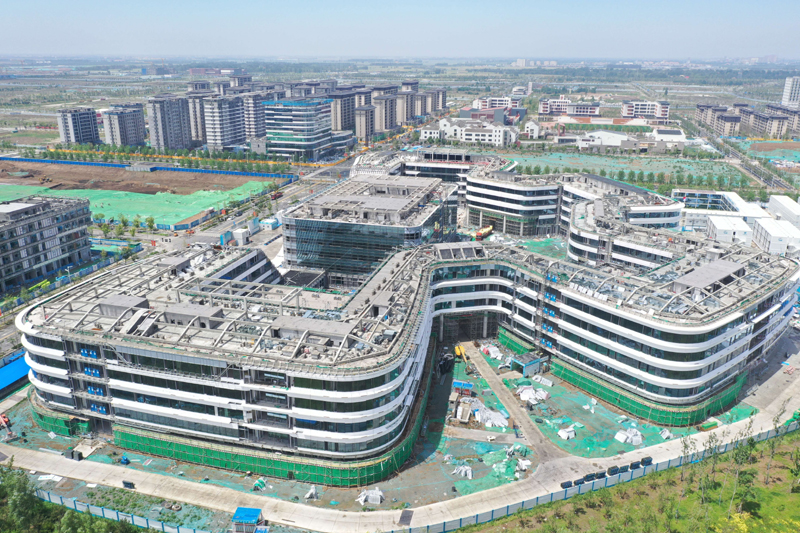 天空之眼瞰祖国——雄安新区启动区标志性工程巡礼
