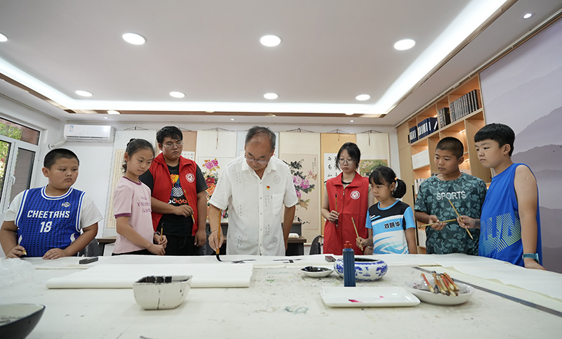 河北丰南：爱心暑托班丰富假期生活