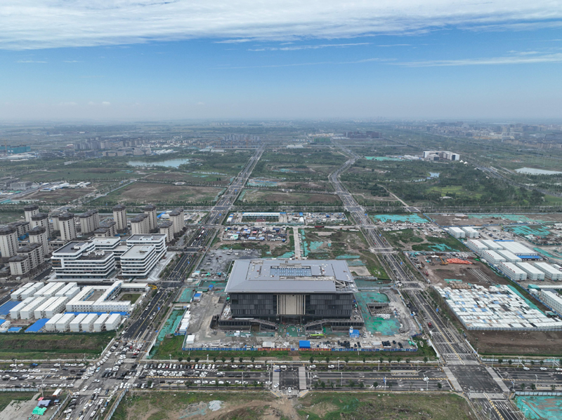 天空之眼瞰祖国——雄安新区启动区标志性工程巡礼