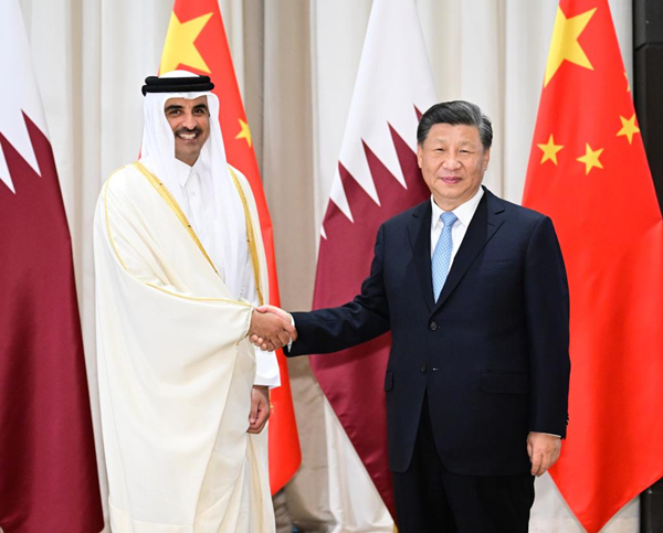 Xi says China ready to improve cooperation with Qatar in energy, finance, investment