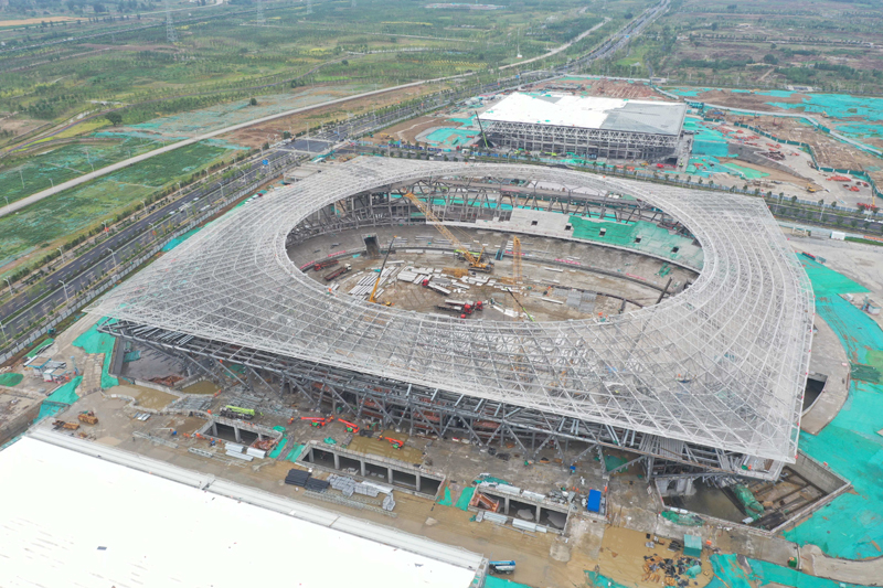 天空之眼瞰祖国——雄安新区启动区标志性工程巡礼
