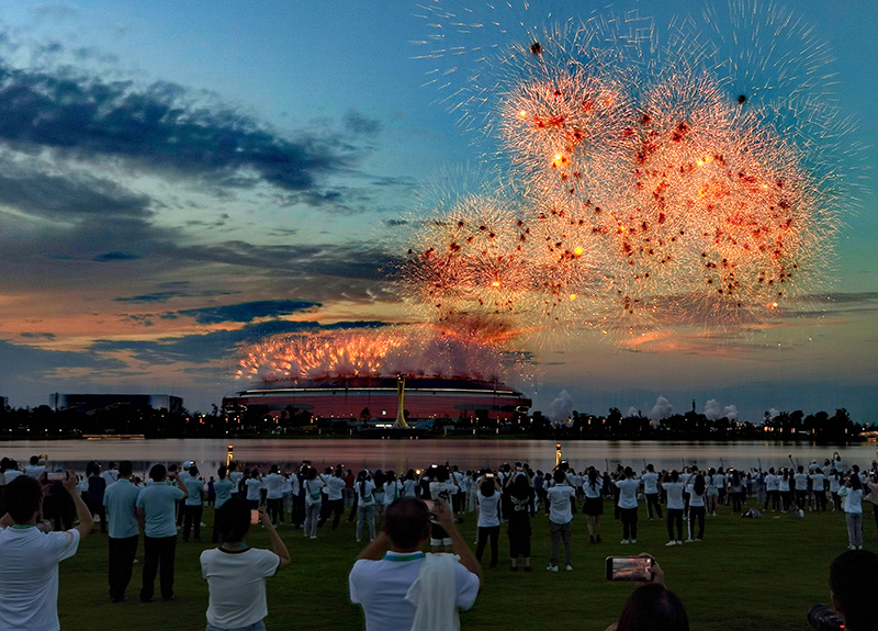 第31届世界大学生夏季运动会开幕式举行