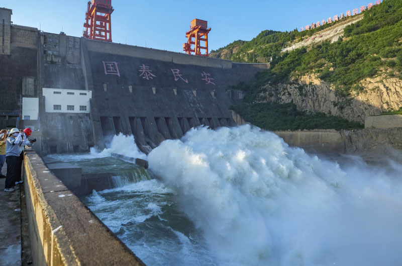 三门峡水利枢纽接力黄河汛前调水调沙