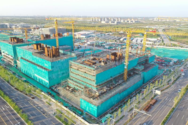 天空之眼瞰祖国——雄安新区启动区标志性工程巡礼