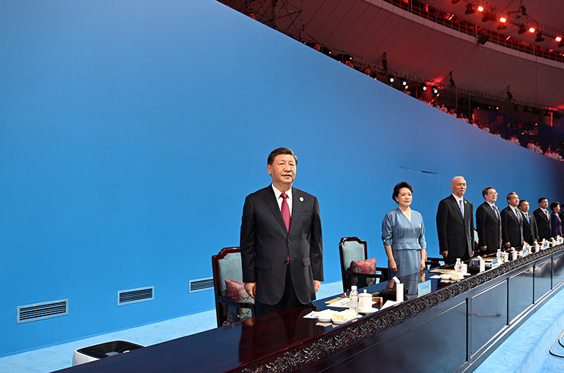 习近平出席第三十一届世界大学生夏季运动会开幕式并宣布本届大运会开幕