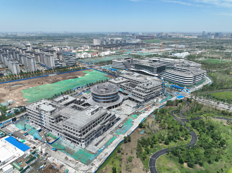 天空之眼瞰祖国——雄安新区启动区标志性工程巡礼