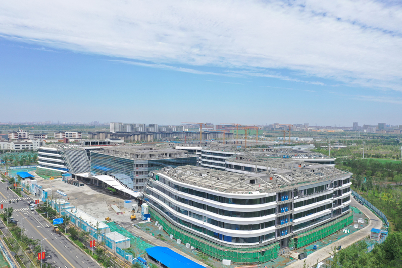 天空之眼瞰祖国——雄安新区启动区标志性工程巡礼