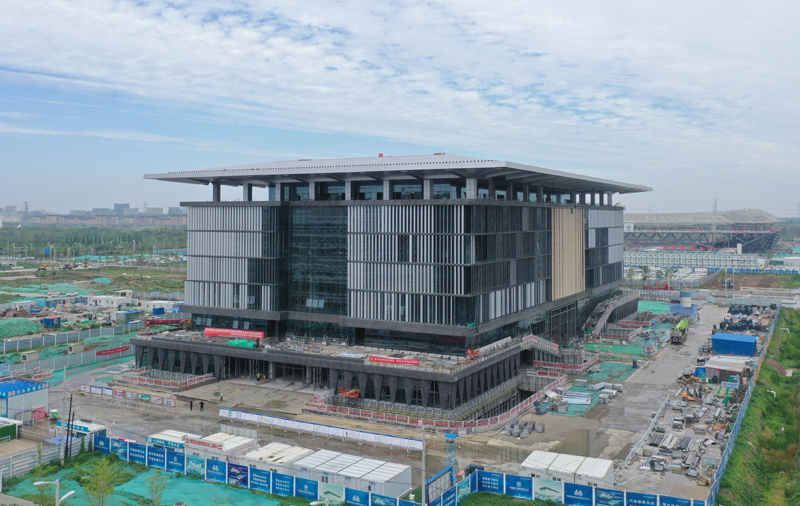 天空之眼瞰祖国——雄安新区启动区标志性工程巡礼