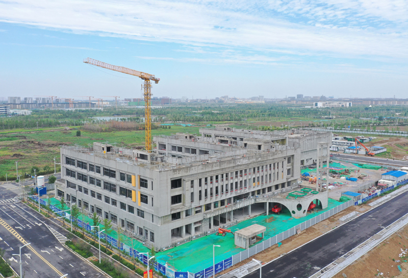 天空之眼瞰祖国——雄安新区启动区标志性工程巡礼