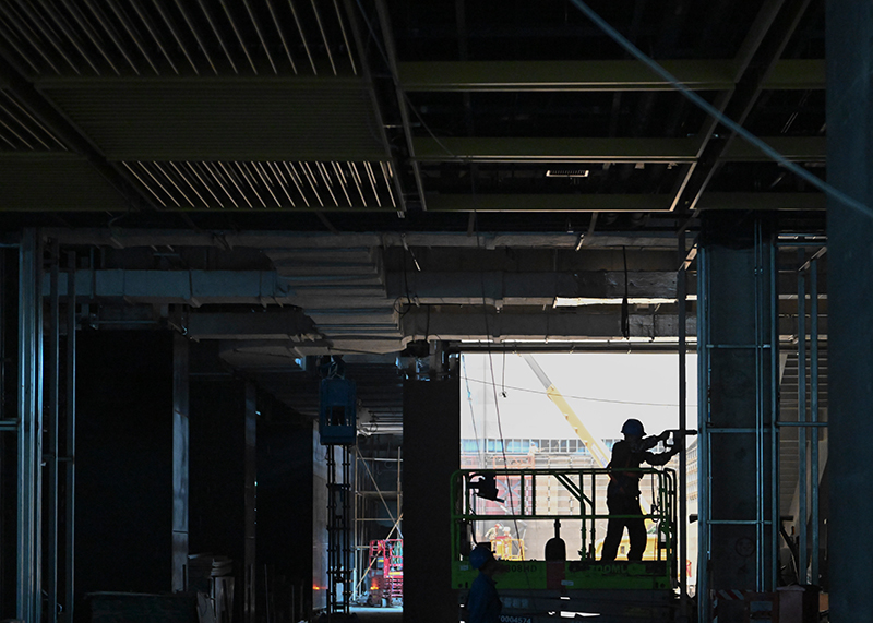 高质量发展调研行 | 北京城市副中心三大建筑建设正酣