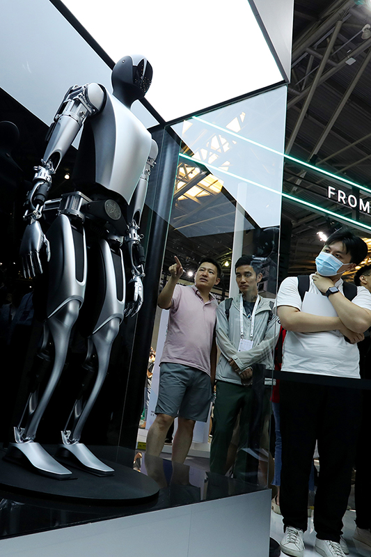 2023世界人工智能大会在沪开幕