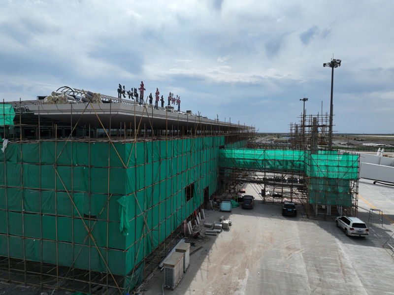 新疆奇台江布拉克机场建设稳步推进