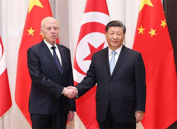 Xi says China supports Tunisia’s development path, opposes external interference
