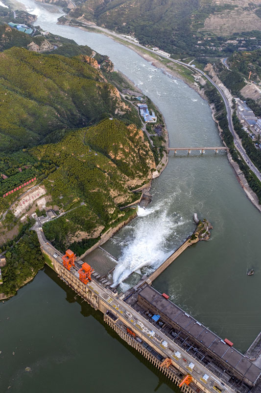 三门峡水利枢纽接力黄河汛前调水调沙