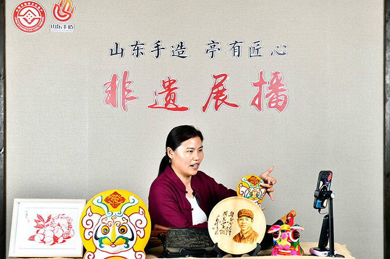 山东枣庄：非遗工坊让非遗“活”起来传下去