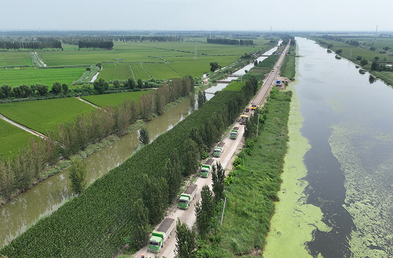 河北丰南：加大公路建设力度 助力乡村振兴