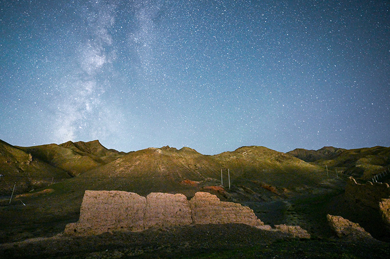 璀璨星空耀长城