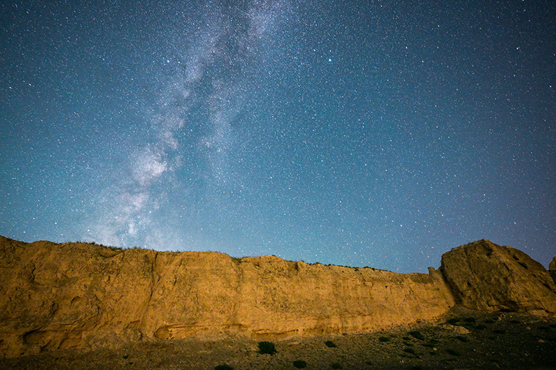 璀璨星空耀长城
