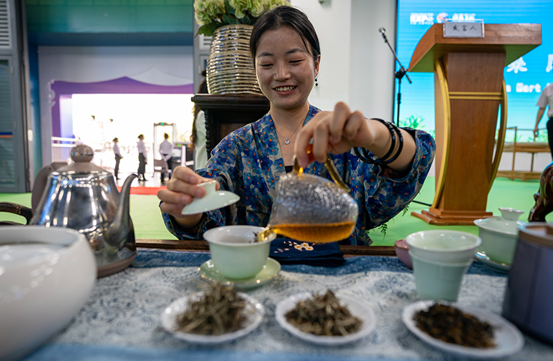 南博会首届南亚茶叶节开幕