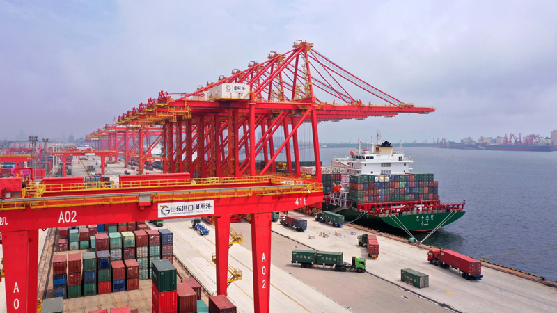 山东港口日照港1至7月份吞吐量同比增长6.2%