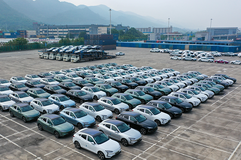 今年前7个月重庆出口汽车20.3万辆 同比增长21.5%