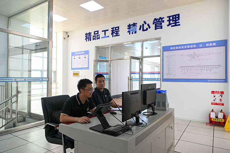 独流减河进洪闸闸门全部开启 确保上游来水平稳下泄