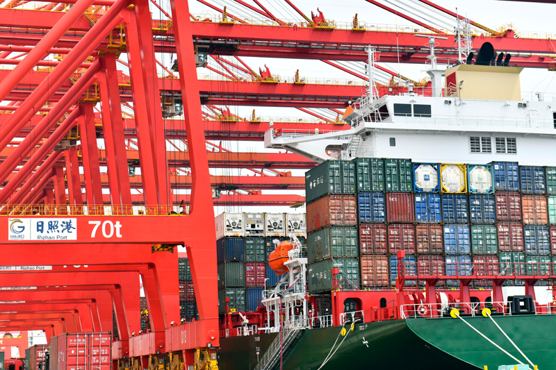 山东港口日照港1至7月份吞吐量同比增长6.2%