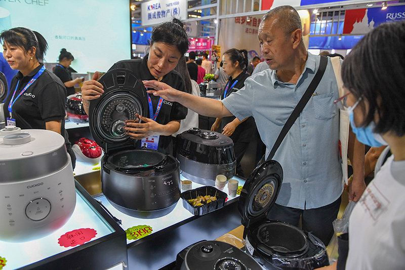 多国特色商品齐聚东北亚博览会