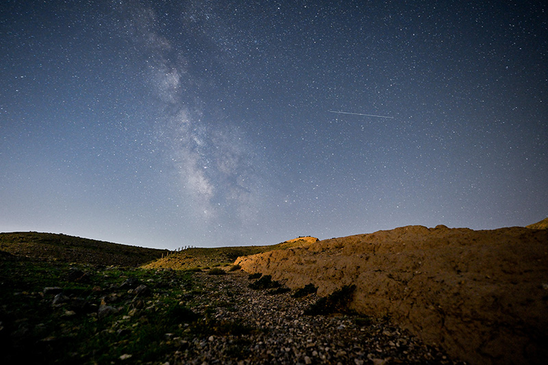 璀璨星空耀长城