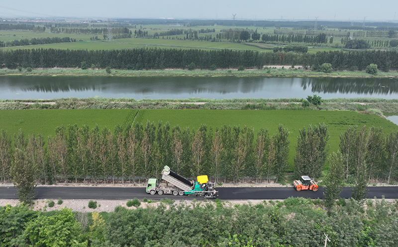 河北丰南：加大公路建设力度 助力乡村振兴