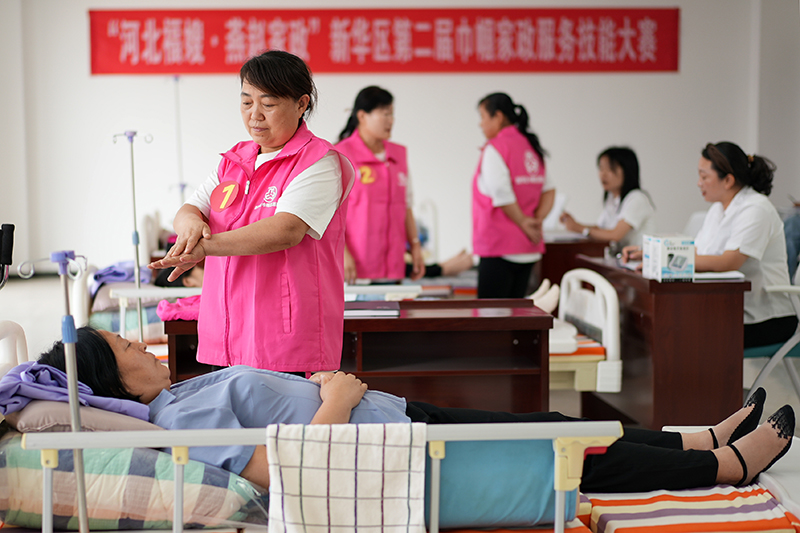 河北沧州：提升家政服务技能促就业