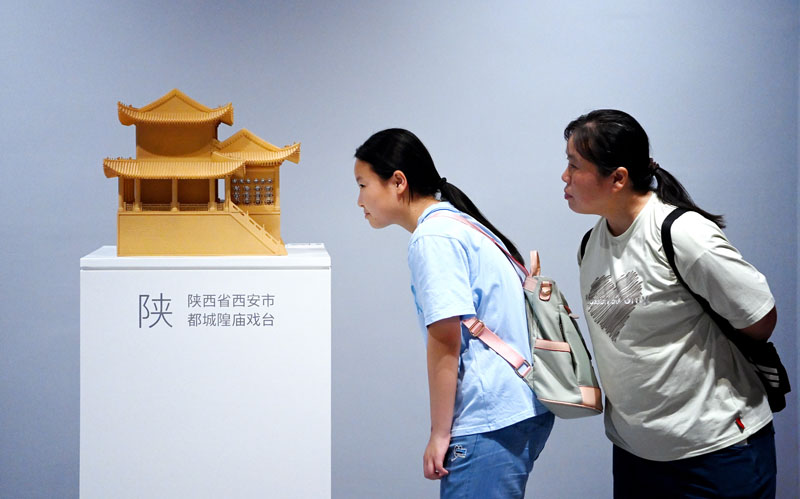 陕西西安：秦腔艺术博物馆里感受传统戏曲魅力