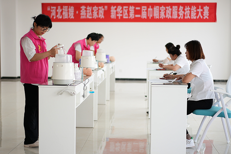 河北沧州：提升家政服务技能促就业
