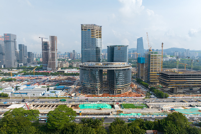 深圳湾超级总部基地加紧建设