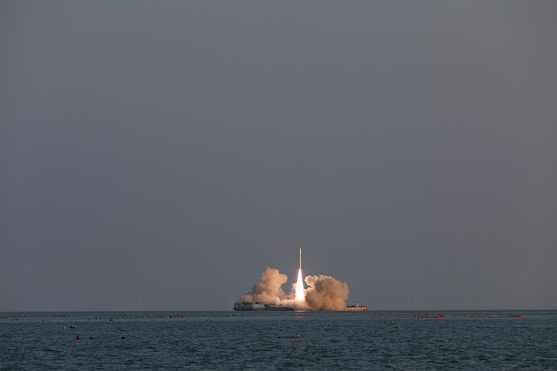 海上“一箭四星”!谷神星一号海射型运载火箭成功发射