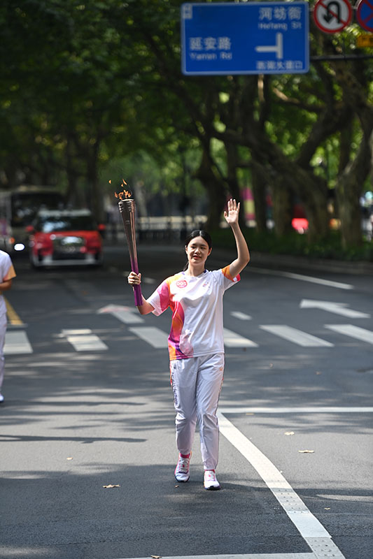 杭州亚运会火炬传递启动