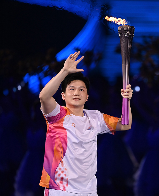 第19届亚洲运动会开幕式在杭州举行