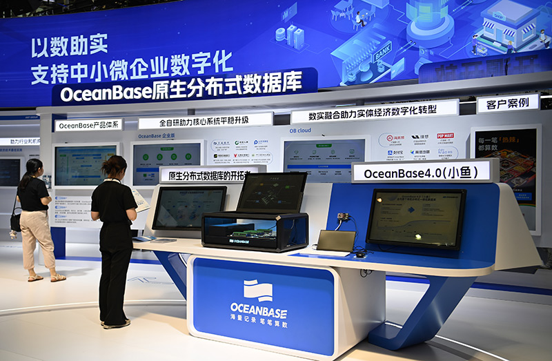 第二十五届中国国际软件博览会在天津举行