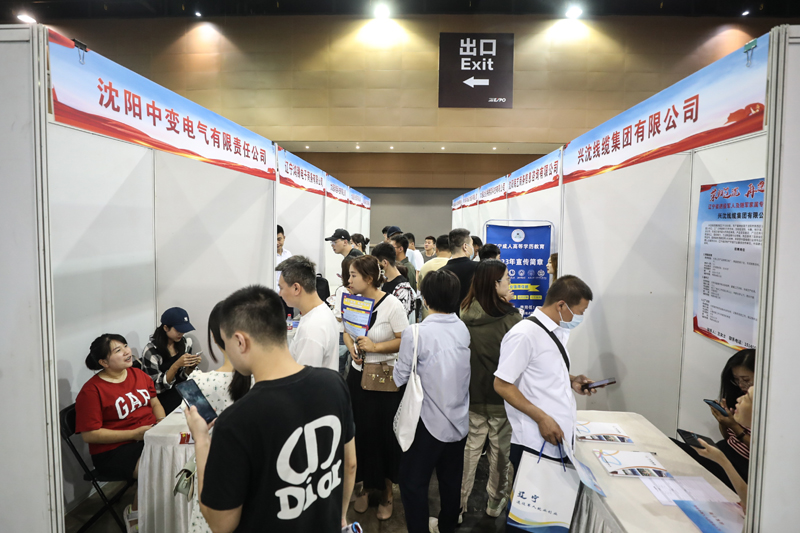 辽宁省退役军人及随军家属专场招聘会在沈阳举行