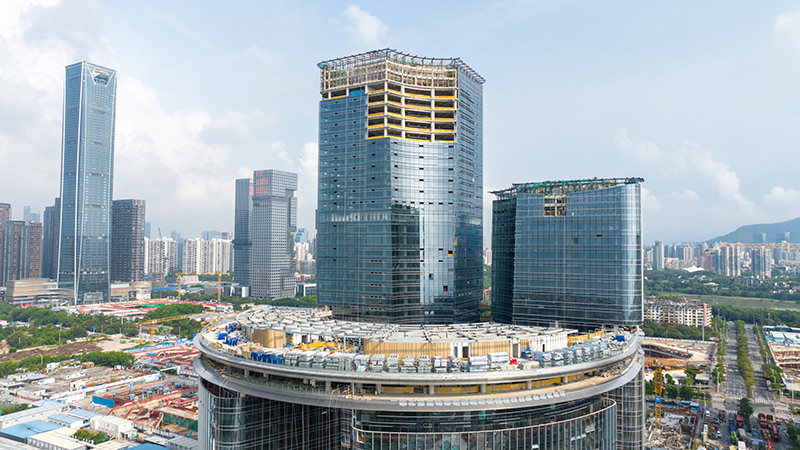 深圳湾超级总部基地加紧建设