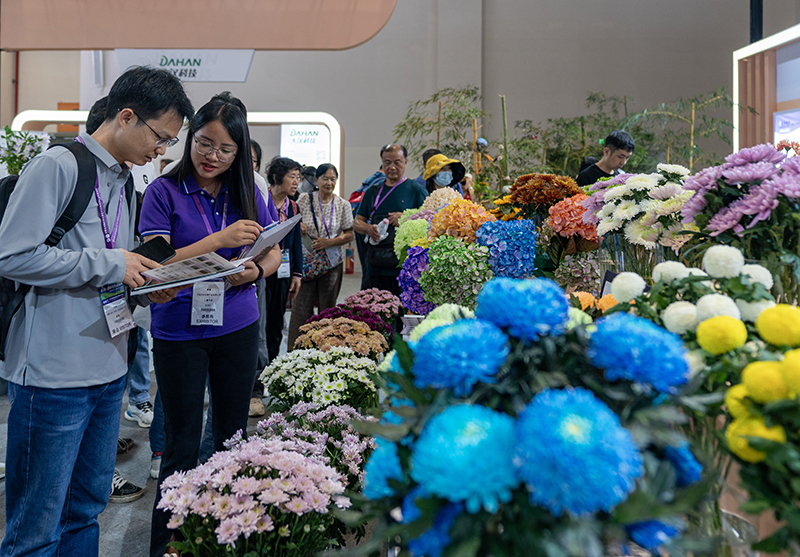 第二十一届中国昆明国际花卉展开幕
