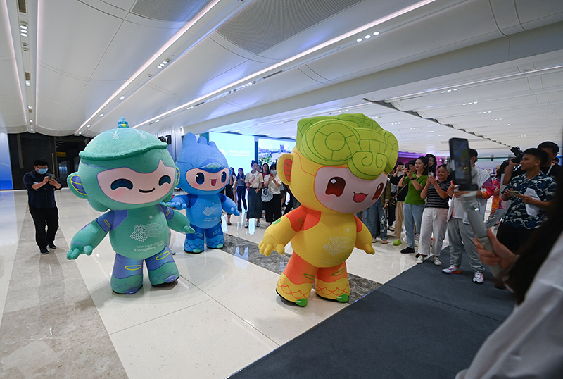 杭州亚运会举办主媒体中心开放日活动