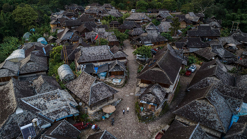 天空之眼瞰祖国——飞阅景迈山古茶林文化景观