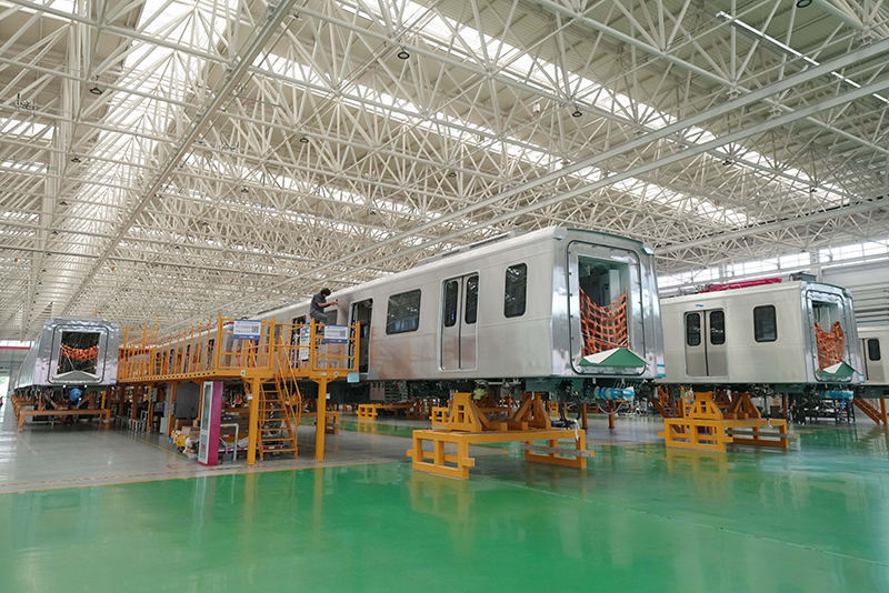 "北京设计+河北制造"地铁列车制造跑出协同发展新速度