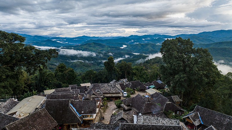 天空之眼瞰祖国——飞阅景迈山古茶林文化景观