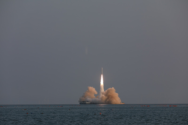 海上“一箭四星”!谷神星一号海射型运载火箭成功发射