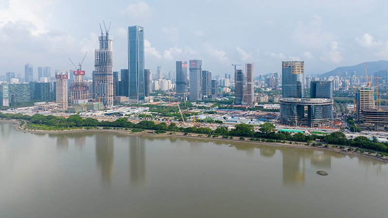 深圳湾超级总部基地加紧建设