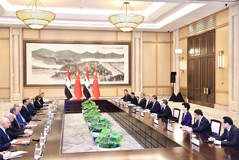习近平会见叙利亚总统巴沙尔