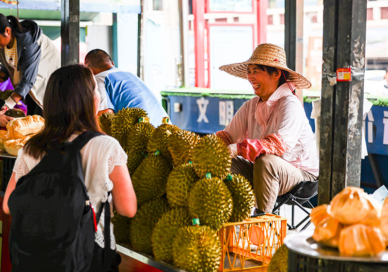 东盟榴莲的跨境之旅